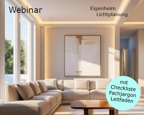 Webinar Lichtplanung Eigenheim