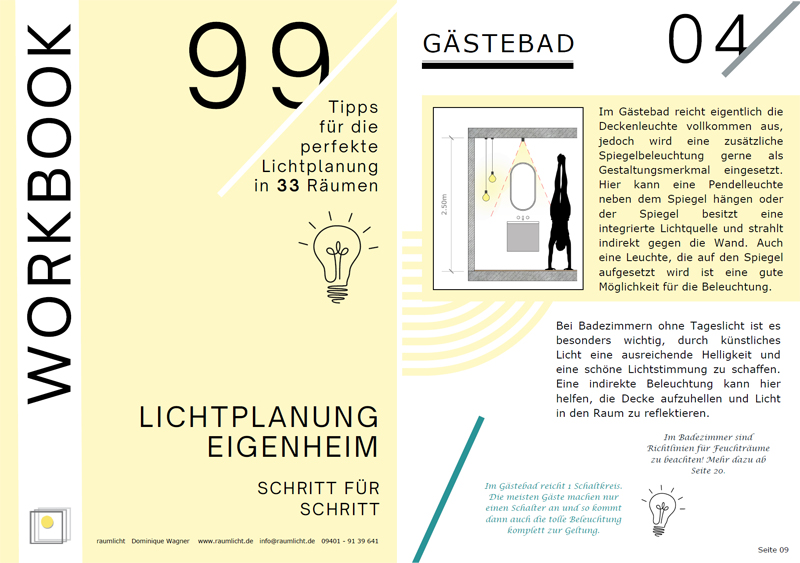 Titelseite Workbook und Einblick