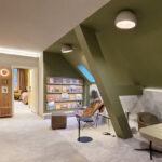 Hotelflur Landhaus Averbeck Beleuchtung