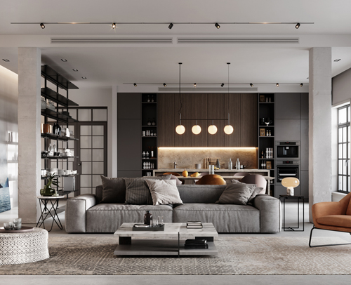 Lichtdesign Penthaus Loft