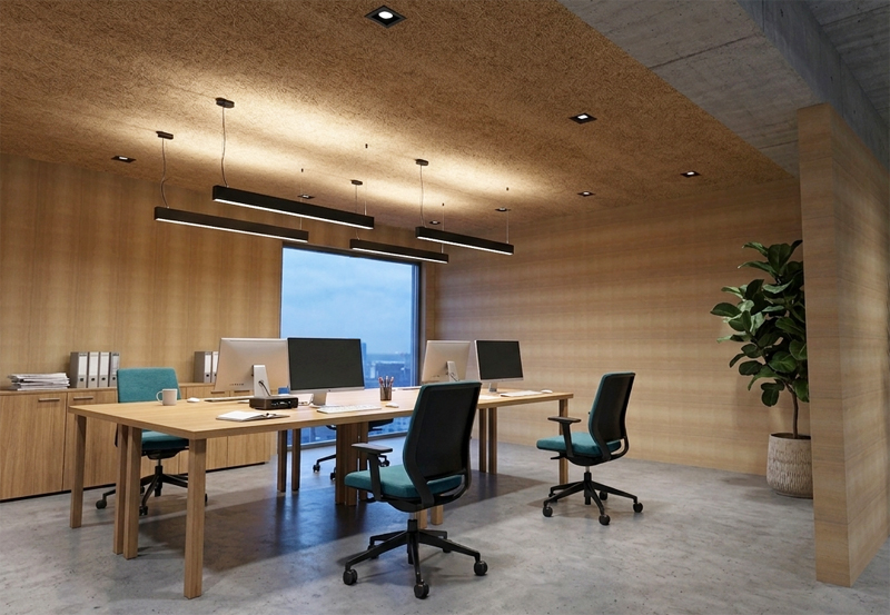 Bürobeleuchtung Lichtplanung Gewerbe